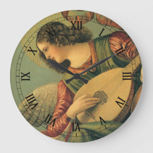 Reloj Redondo Grande Músico Ángel, Melozzo da Forli, arte renacentista