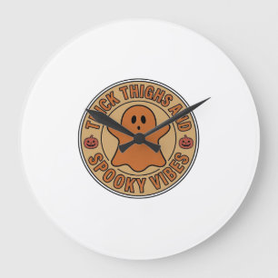 Reloj Redondo Grande Muslos Gruesos y Vibraciones Espeluznantes Camiset