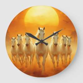 Reloj Redondo Grande  My Time Is Powerful.