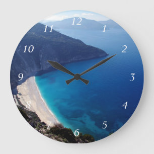 Reloj Redondo Grande Myrtos - Kefalonia