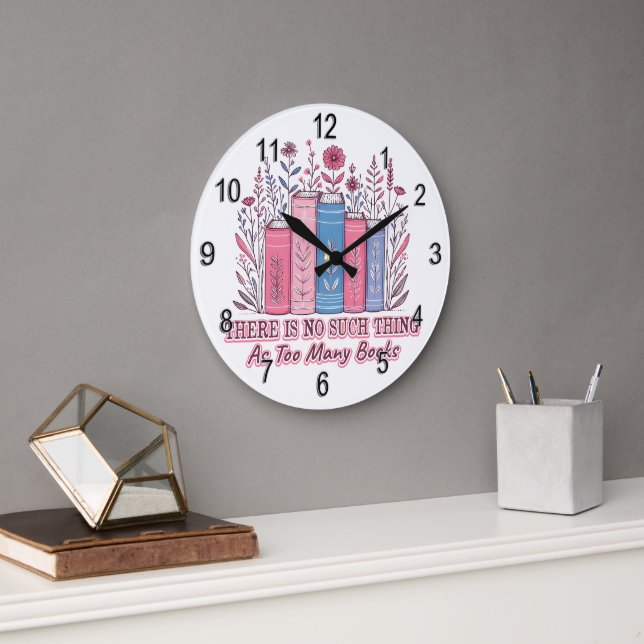 Reloj Redondo Grande Nada De Eso Como... (Oficina)