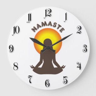 Reloj Redondo Grande Namaste