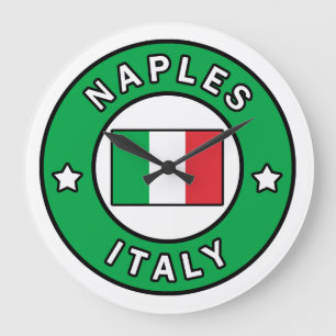 Reloj Redondo Grande Nápoles Italia