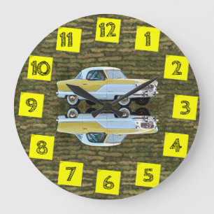 Reloj Redondo Grande Nash Metropolitan Wall Clock