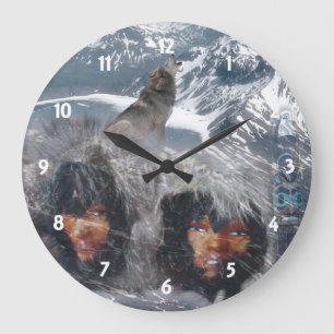 Reloj Redondo Grande Native Spirit in Alaska