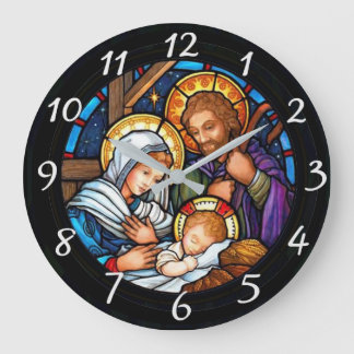 Reloj Redondo Grande Natividad