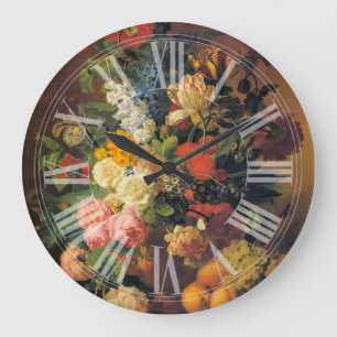 Reloj Redondo Grande Naturaleza muerta, Fran van dael