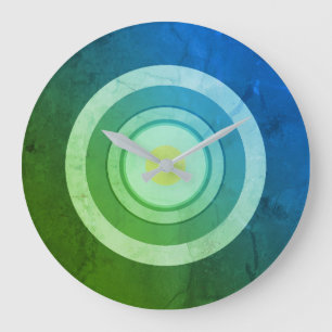 Reloj Redondo Grande Nature Abstract Shabby COOL Rustic Trendy Modern
