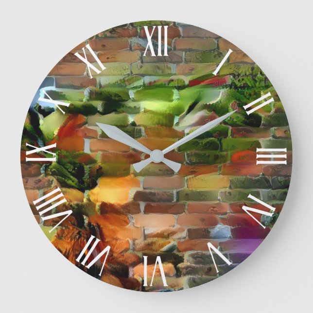 Reloj Redondo Grande Nature Wall Art Dream (Anverso)