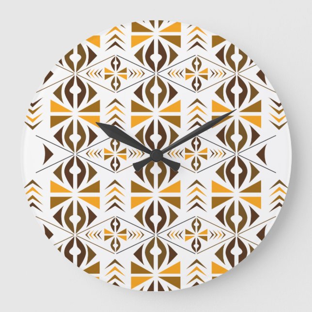 Reloj Redondo Grande Navajo (Anverso)