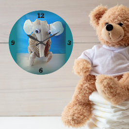 Reloj Redondo Grande Nave elefante marino Sanibel Island FL