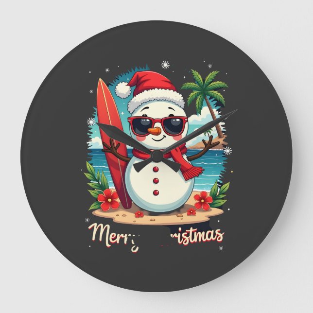 Reloj Redondo Grande navidad (1) (Anverso)