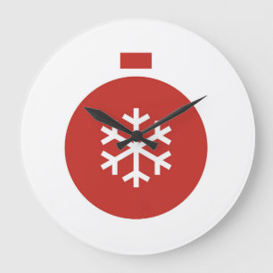 Reloj Redondo Grande Navidades Ball Large Clock