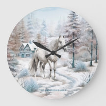 Navidades de la selva de nieve del invierno del ca