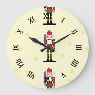 Reloj Redondo Grande Navidades desnudos