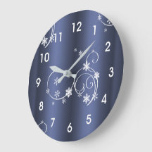 Navidades Metálicos Verde azulados, Swirls Blancos