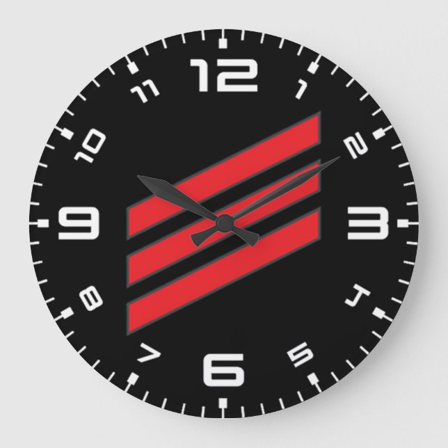 Reloj Redondo Grande Navy Rank E-3 Fireman