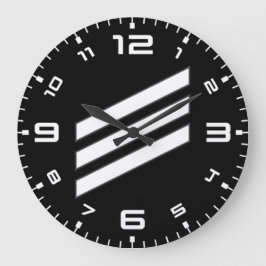 Reloj Redondo Grande Navy Rank E-3 Seaman