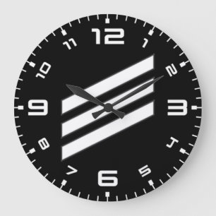 Reloj Redondo Grande Navy Rank E-3 Seaman