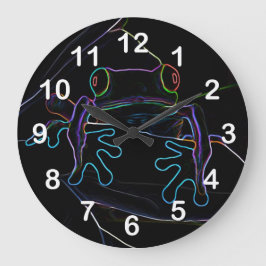 Reloj Redondo Grande Neon Hopper