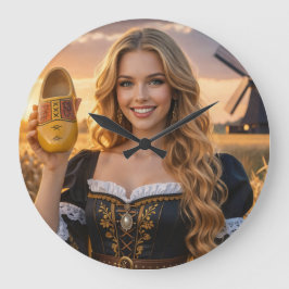 RELOJ REDONDO GRANDE NETHERLANDS - DUTCH