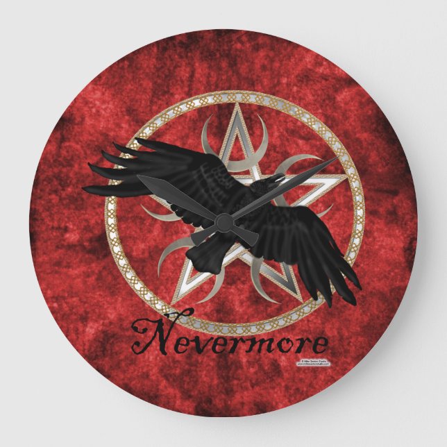 Reloj Redondo Grande Nevermore 2023 (Anverso)