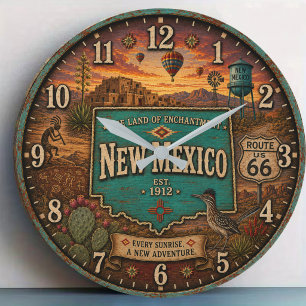 Reloj Redondo Grande New Mexico State Land of Enchantment Southwest Des