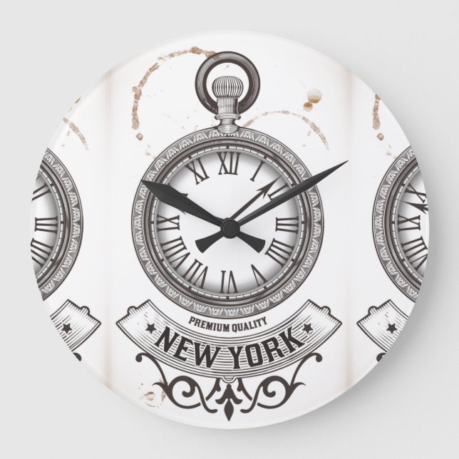 Reloj Redondo Grande New York Pocket Watch (Anverso)