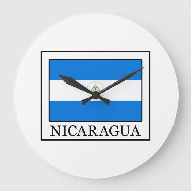 Reloj Redondo Grande Nicaragua (Anverso)