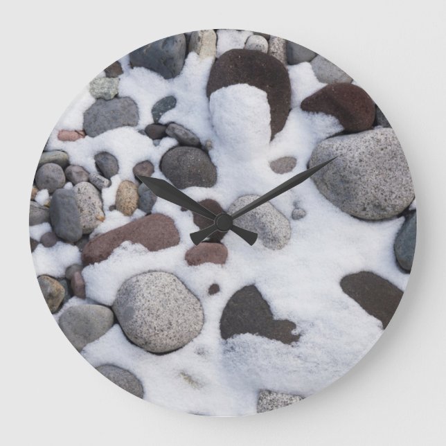 Reloj Redondo Grande Nieve Y Rocas, Parque Nacional Del Monte Rainier 2 (Anverso)