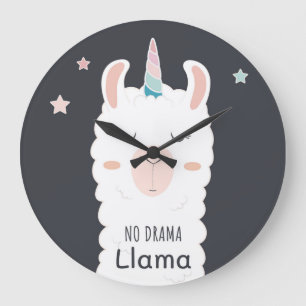 Reloj Redondo Grande Ninguna llamada dramática