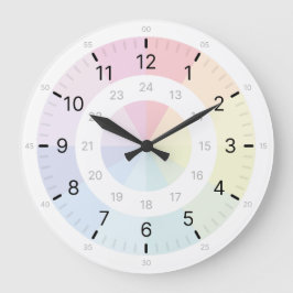 Reloj Redondo Grande Niños clásicos mínimos simples