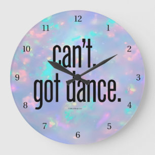 Reloj Redondo Grande No puedo. Tengo Baile. Reloj grande