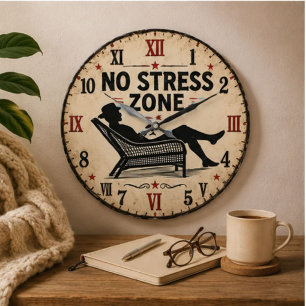 Reloj Redondo Grande No Stress Zone
