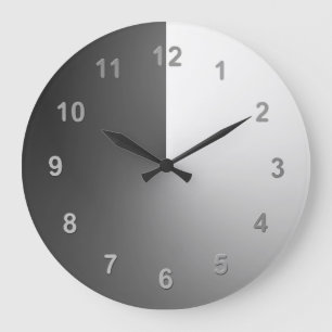 Reloj Redondo Grande Noche y día