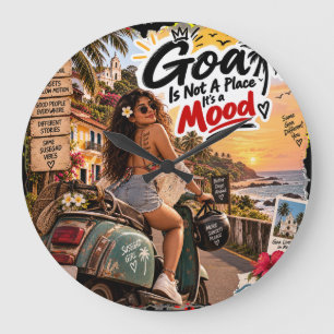 Reloj Redondo Grande Noches Doradas – Goa