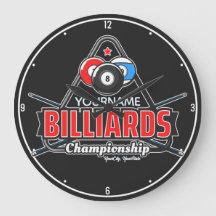 NOMBRE Personalizado Billiards 8 Ball Pool Cue Rac