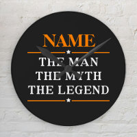 Nombre Personalizado El Hombre El Mito La Leyenda
