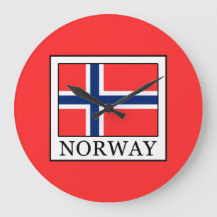 Reloj Redondo Grande Noruega