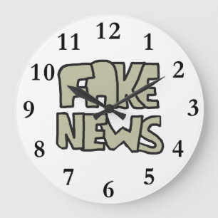 Reloj Redondo Grande Noticias falsas