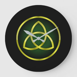 Reloj Redondo Grande Nudo de trinidad