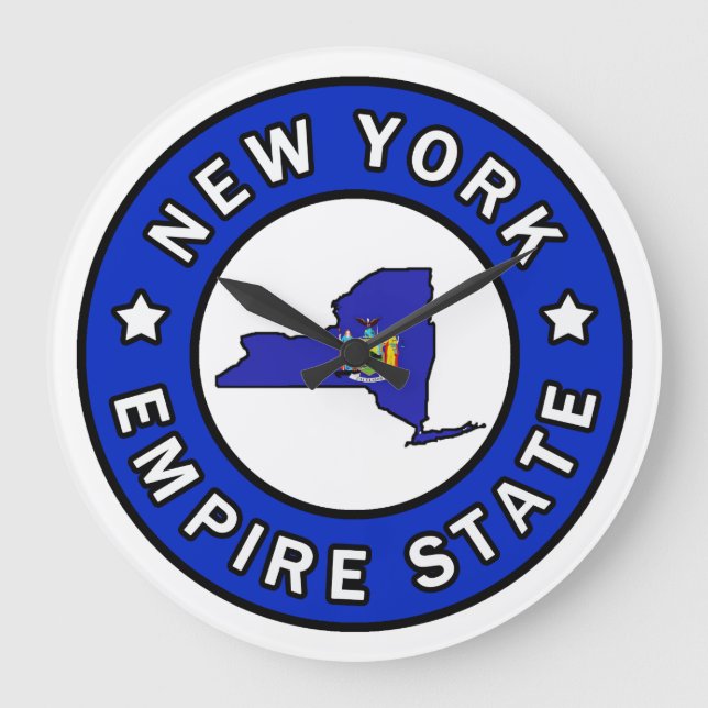 Reloj Redondo Grande Nueva York (Anverso)