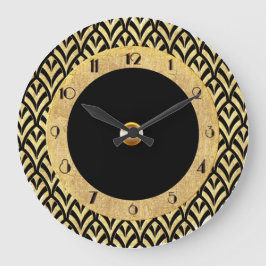 Reloj Redondo Grande Nuevo estilo Art Déco Circular