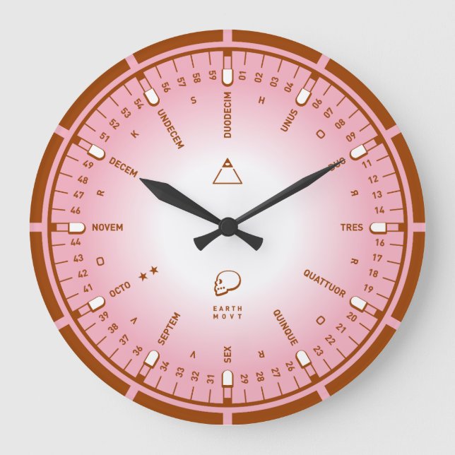 Reloj Redondo Grande Números (Anverso)