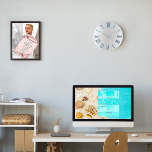 Reloj Redondo Grande Números romanos de la plata metalizada del gris