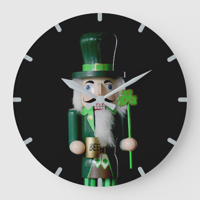 Reloj Redondo Grande Nutcracker de Irlanda (Anverso)