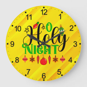 Reloj Redondo Grande O Santa Noche