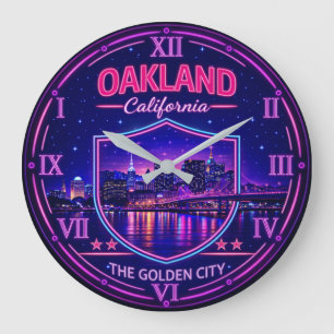 Reloj Redondo Grande Oakland California Waterfront