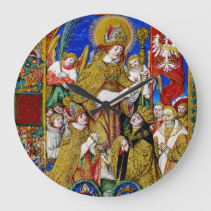 Reloj Redondo Grande Obispo y mártir de San Stanislaus