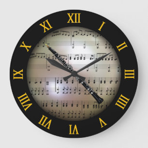 Reloj Redondo Grande Oboe ~ Antecedentes "El planeta musical" * ~